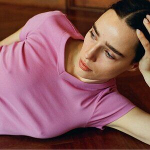 Flore Flore Jill Baby Tee in Crocus